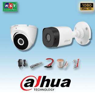 Trọn bộ 2 camera dahua