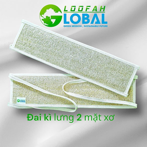Đai kì lưng 2 mặt xơ mướp