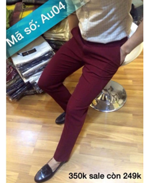 Quần dài kaki nam