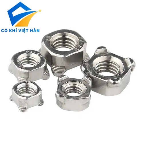 Đai ốc hàn 4 chân Din 928