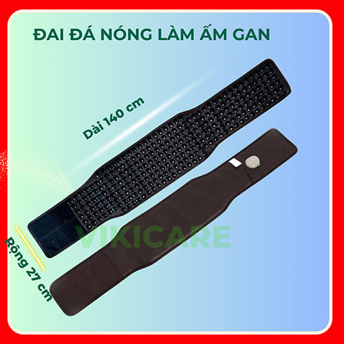 Đai đá nóng Tourmaline Care