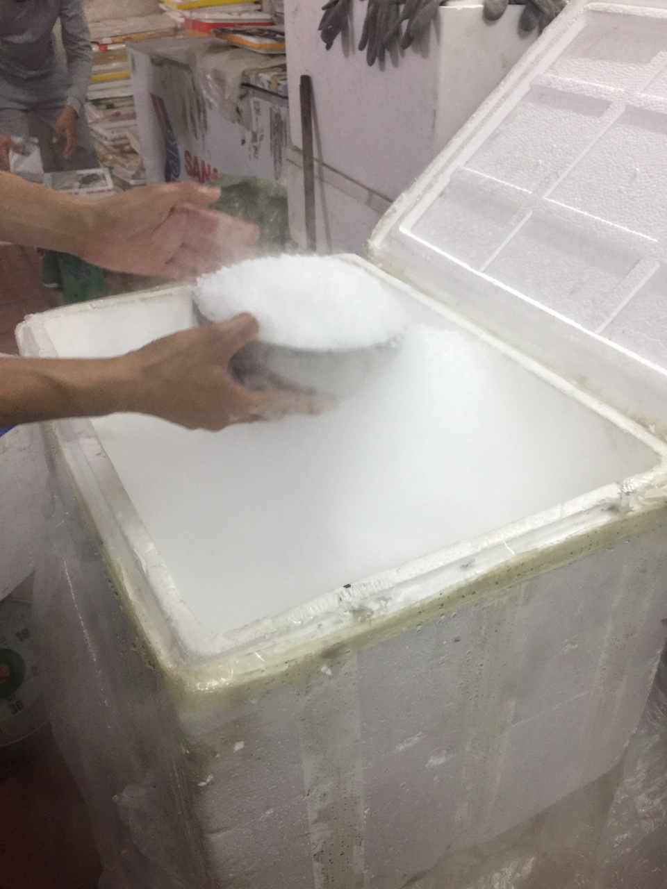 Đá khô dạng sợi
