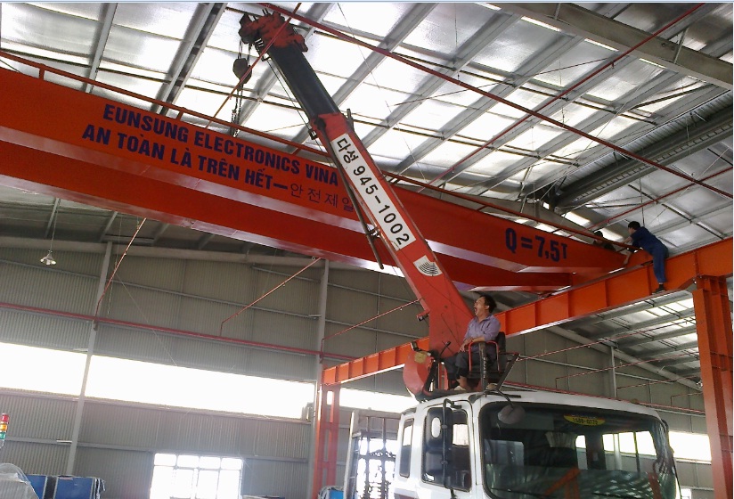 Dầm cầu trục nhà xưởng