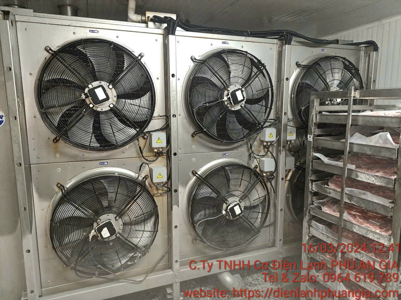 Dàn lạnh kho cấp đông