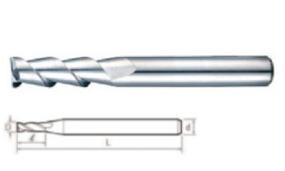 Dao phay hợp kim nhôm 2 lưỡi