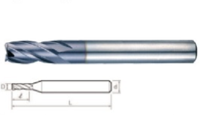 Dao phay hợp kim nhôm 4 lưỡi