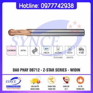 Dao Phay Cầu DB712 Z-Star Series – Widin