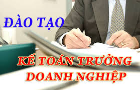 Đào tạo kế toán trưởng chuyên nghiệp