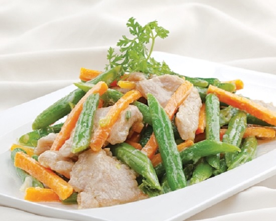 Đậu que xào