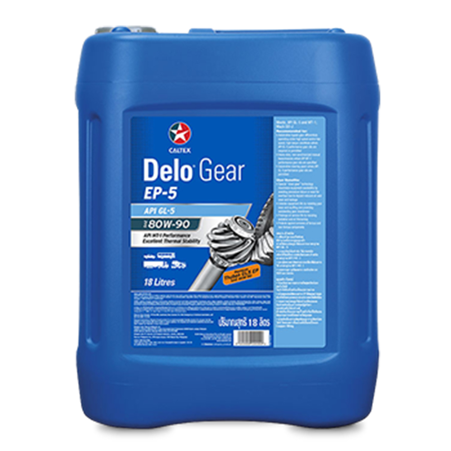Dầu bánh răng Delo Gear EP5 80W90 (18LP VN)
