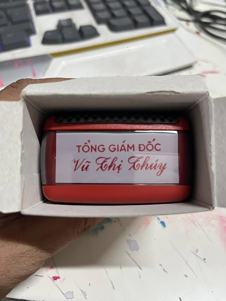 Dấu chức danh