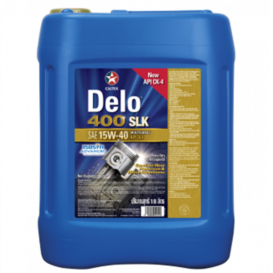 Dầu động cơ bộ Delo 400 SLK 15W40 (208LM ML3)