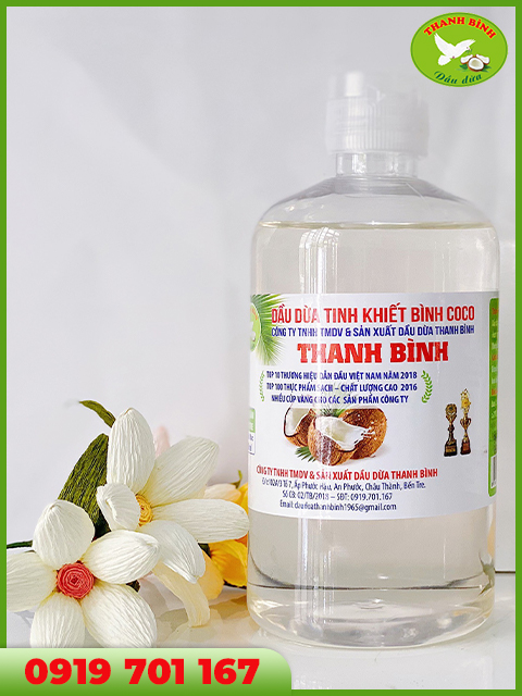 Dầu dừa tinh khiết
