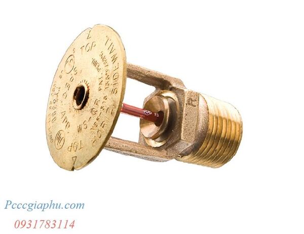 Đầu phun Sprinkel 68 độ Tyco hướng ngang