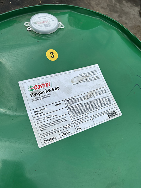 Dầu thủy lực castrol phuy Hyspin AWS 68
