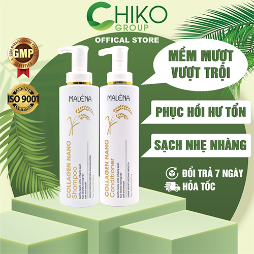 Dầu xả MALENA Collagen Nano
