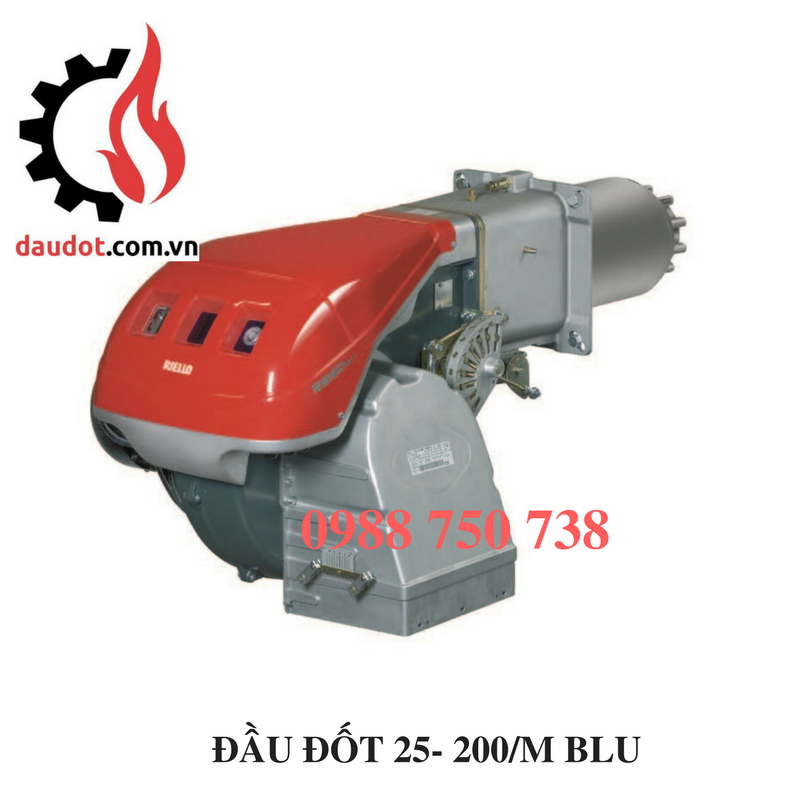 Đầu đốt dầu Gas vô cấp loại RS/M BLU