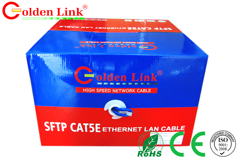 Dây cáp mạng golden link xanh dương