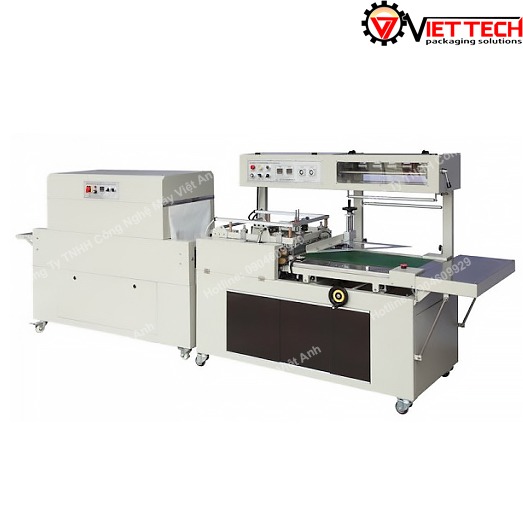 Dây chuyền cắt và co màng tự động