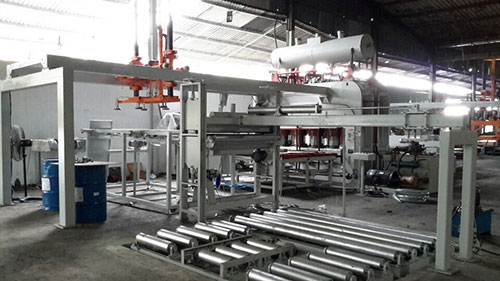 Dây chuyền máy ép Melamine tự động