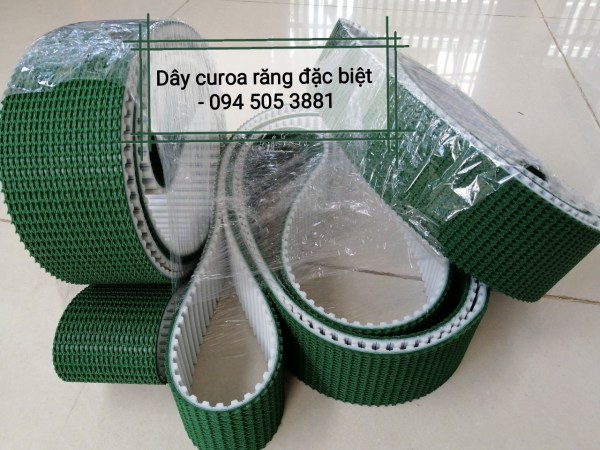 Dây Curoa răng PU đắp băng tải