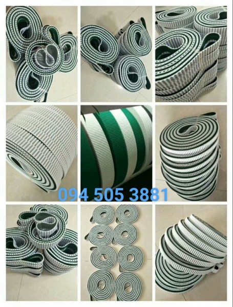 Dây Curoa răng PU đắp cao su