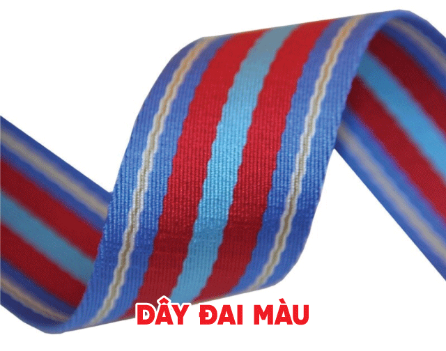 Dây đai màu
