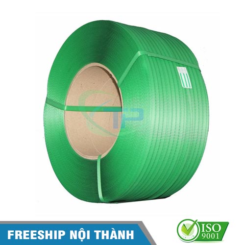 Dây đai nhựa PP mau xanh