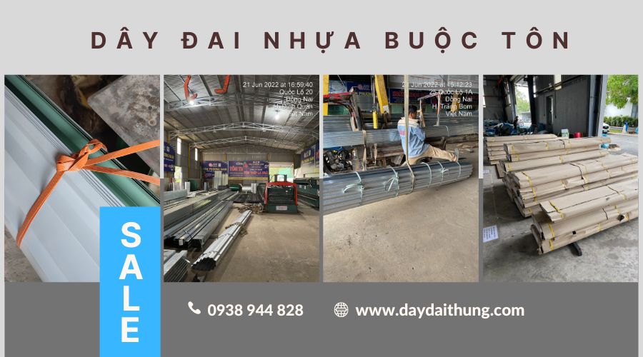 Dây đai nhựa buộc tôn