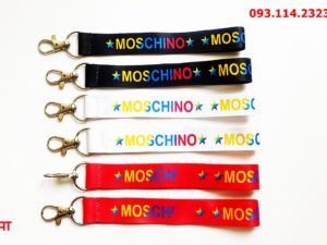 Dây đeo móc khóa Moschino