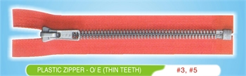 Dây kéo Plastic