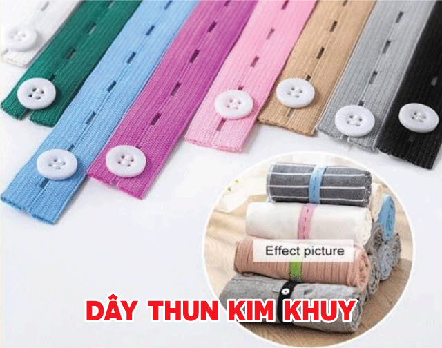 Dây thun kim khuy