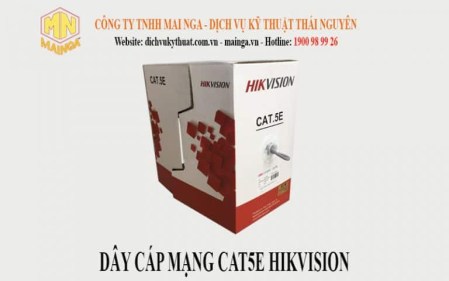 Dây cáp mạng CAT5E Hikvision