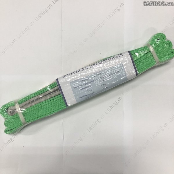 Dây cáp vải cẩu hàng 2 tấn 5cm - Hệ số an toàn 5:1