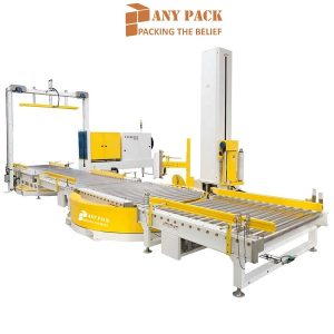 Dây chuyền đóng gói pallet đóng đai quấn màng APL-105B/2000FZ