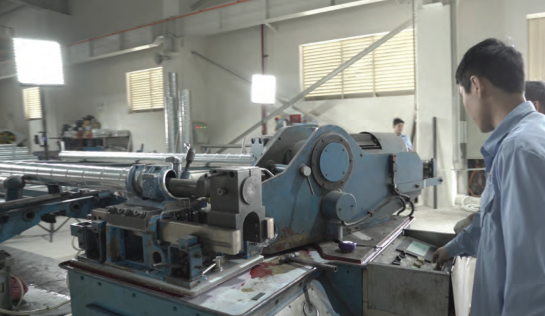 Dây chuyền sản xuất công ty Cổ Phần Đầu Tư P69