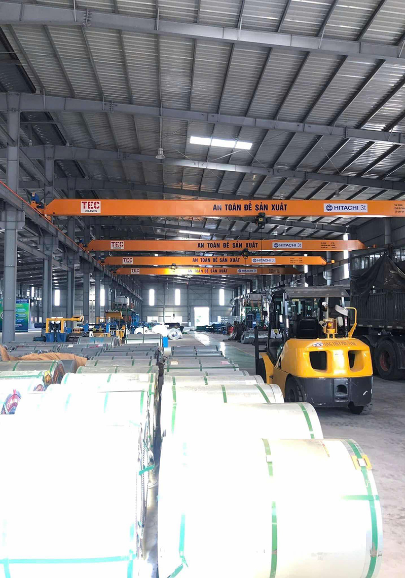 Dây chuyền sản xuất công ty Thiên Sinh
