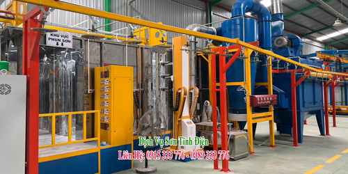 Dây chuyền sơn tĩnh điện