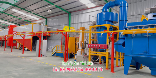 Dây chuyền sơn tĩnh điện