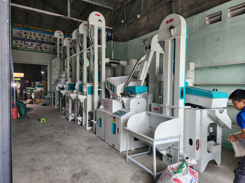 Dây chuyền xay xát công nghiệp