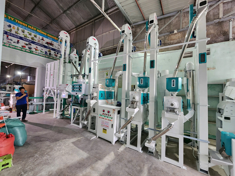 Dây chuyền xay xát công nghiệp