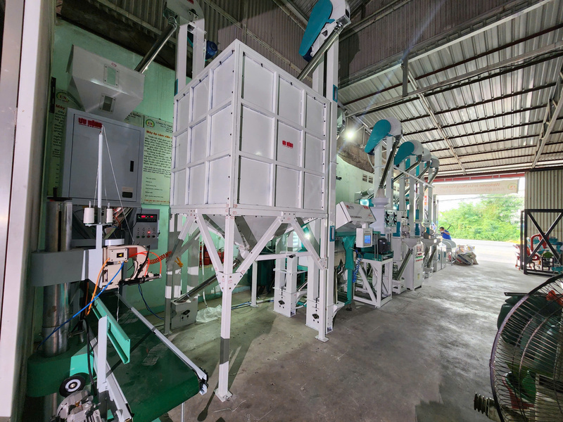 Dây chuyền xay xát công nghiệp