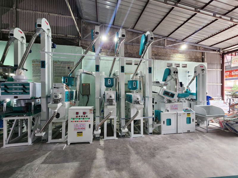 Dây chuyền xay xát công nghiệp