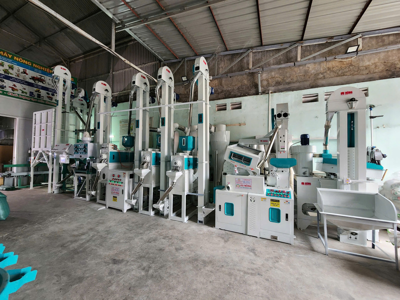 Dây chuyền xay xát công nghiệp