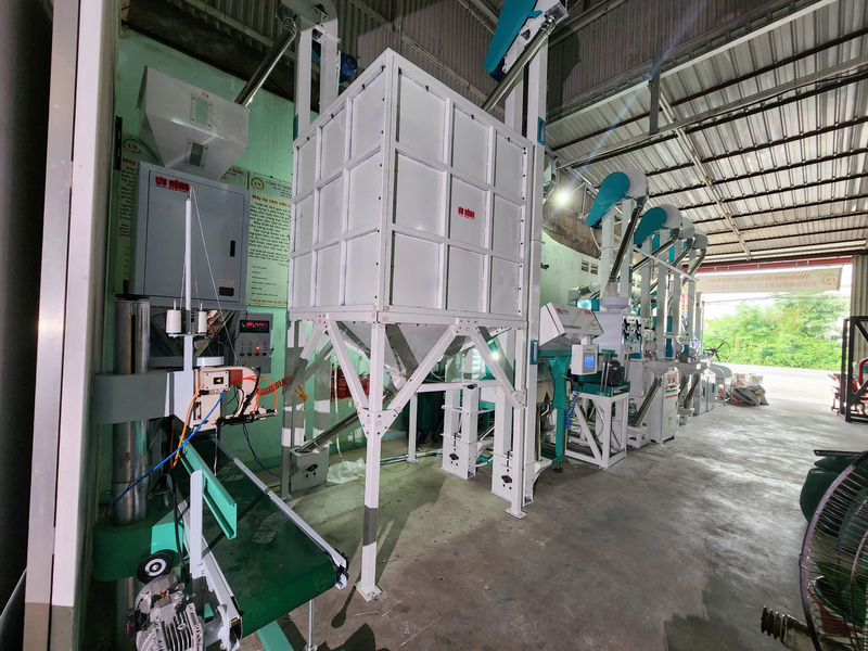 Dây chuyền xay xát công nghiệp