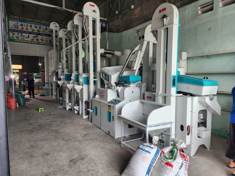 Dây chuyền xay xát công nghiệp