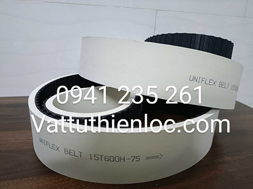 Dây đai đắp cao su trắng dùng trong công nghiệp