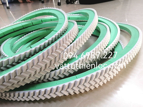 Dây đai đắp mút xốp xanh