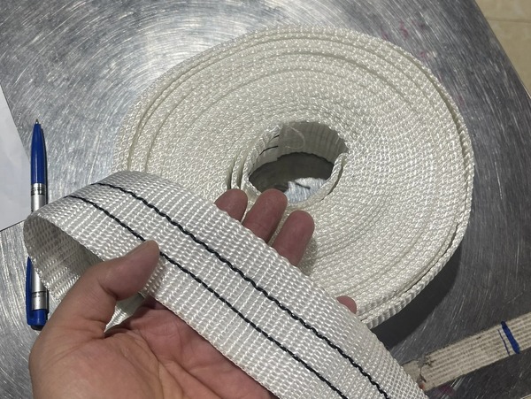 Dây đai polyester trắng 5cm 4 tấn