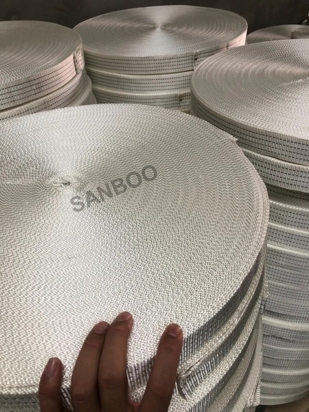 Dây đai vải polyester cường lực 5cm 3 tấn màu trắng